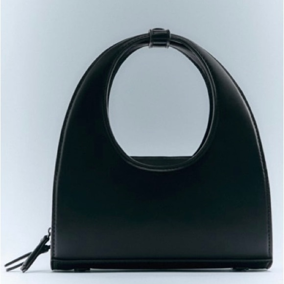 Zara Limited Edition Geometrical Mini City Bag - Picture 1 of 3